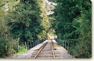 Rail tracks near La Selva Beach